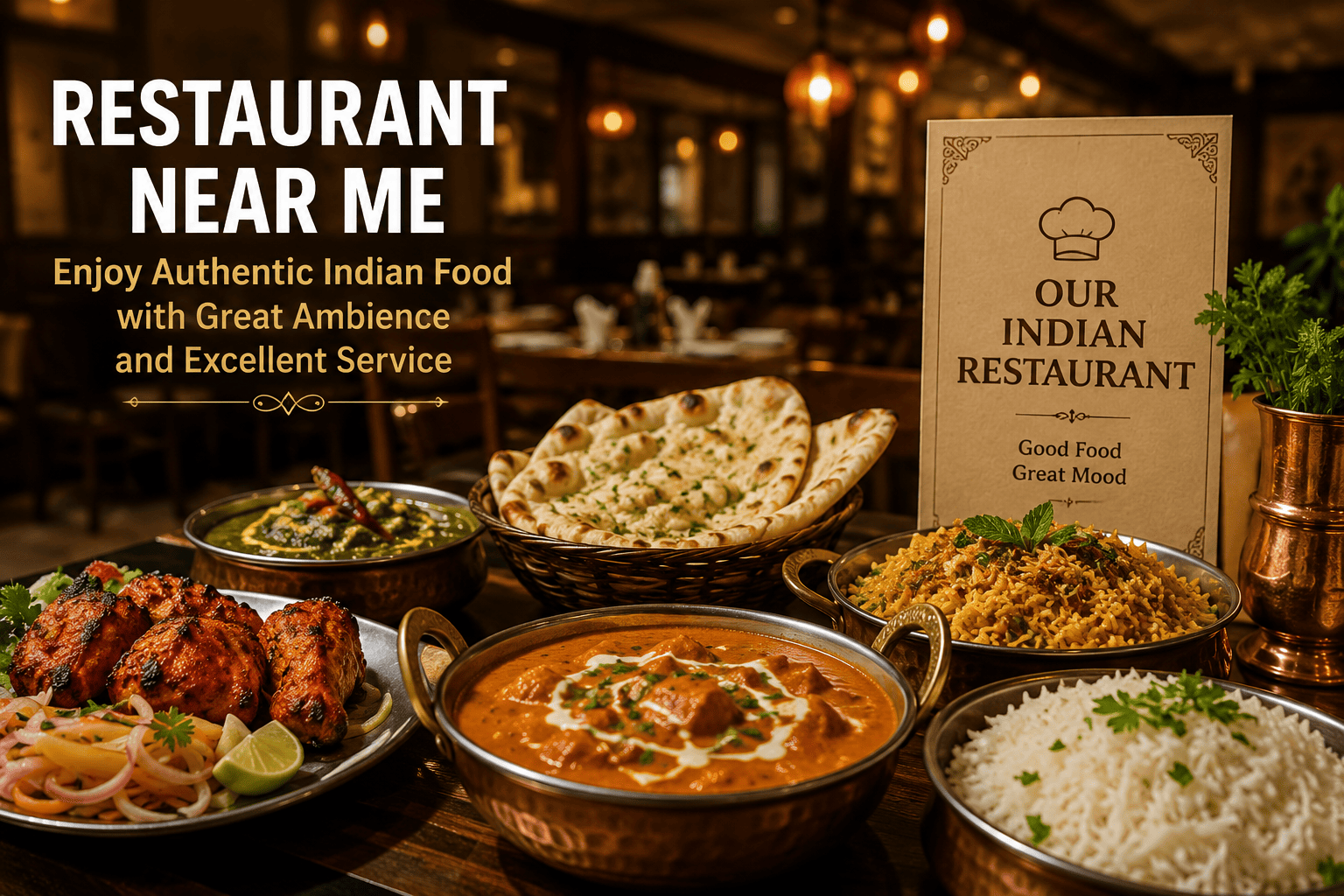 About restaurant near me amazing indian food